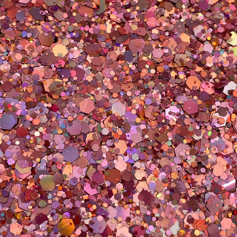 Blush Rose Chunky Glitter - Pro GLITZ